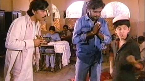 Hrithik Roshan played Rajinikanth's adopted son Govinda in Bhagwan Dada (1986).