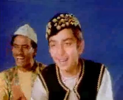 Sanjay Dutt made a brief appearance as the qawwali singer in his father Sunil Dutt's film Reshma Aur Shera (1971).