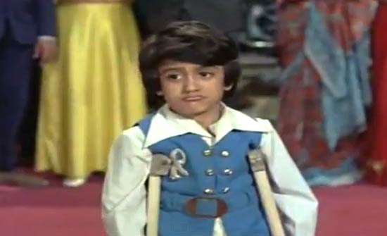 Master Titto: Another constant feature in masala movies of the 70s, he's most remembered for playing the handicapped son of Shashi Kapoor in Aa Gale Lag Jaa. His sensitive portrayal of the character still remains fresh as ever.