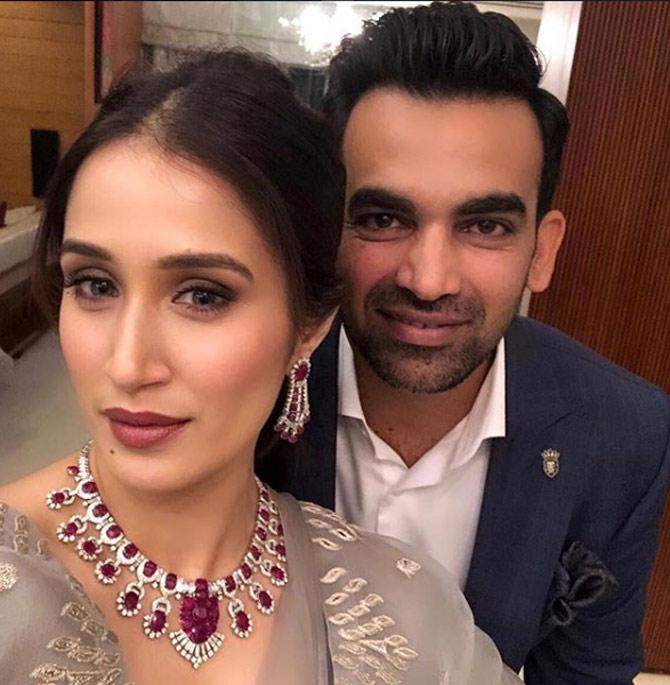 Zaheer Khan and Sagarika Ghatge: Ex-Indian fast bowler Zaheer Khan and Bollywood's 'Chak De' actress Sagarika Ghatge were first spotted together at Yuvraj Singh and Hazel Keech's wedding where rumours of them dating surfaced. The couple later went on to confirm their engagement in April 2017 and were married in November 2017