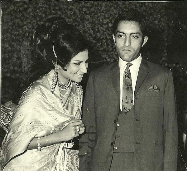 Tiger Pataudi and Sharmila Tagore: It all started in 1965 when Sharmila Tagore was in Delhi for a shoot and MAK 'Tiger' Pataudi was introduced to her through few common friends. After four years of constant persuasion, Pataudi and Sharmila Tagore got married, amidst stiff family opposition. They have two children - Saif Ali Khan and Soha Ali Khan. MAK Pataudi passed away in September 2011