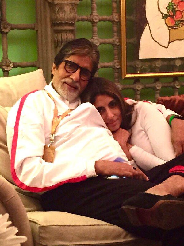 Amitabh Bachchan and Shweta Bachchan Nanda: Amitabh Bachchan is proud of his daughter Shweta Bachchan Nanda. When Shweta Bachchan launched her clothing line, MxS World, in collaboration with designer Monisha Jaising, a beaming Amitabh Bachchan shared his excitement on Twitter and wrote, 'GIRL POWER .. my belief and my love (sic)'. On the other hand, Shweta's Instagram account is filled with adorable pictures of her daddy dearest!