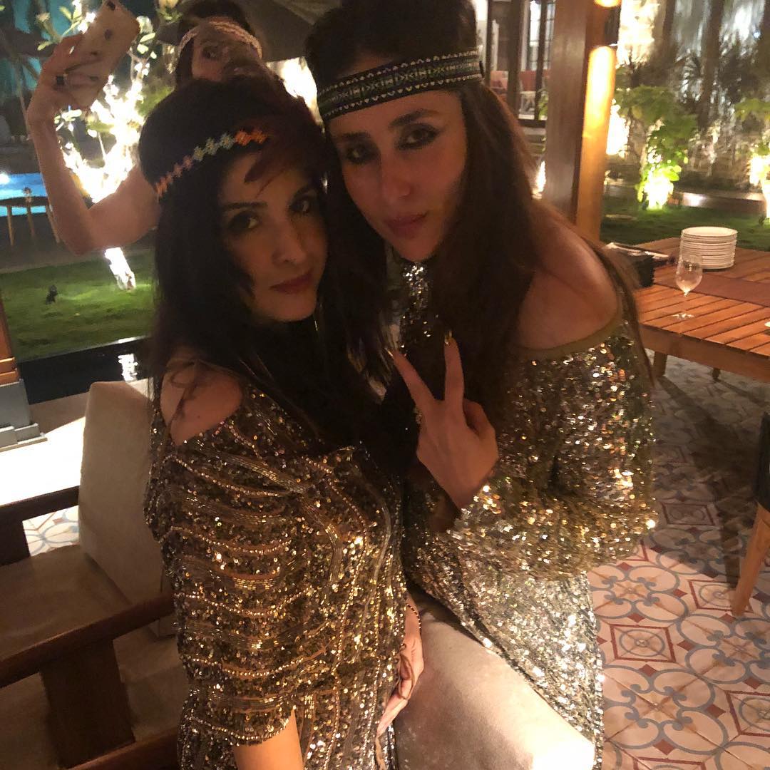 Maheep Kapoor runs her own jewellery store 'Satyani Fine Jewels' in India and the UK as well.
In picture: Maheep Kapoor with Kareena Kapoor Khan, during one of the B-town parties.