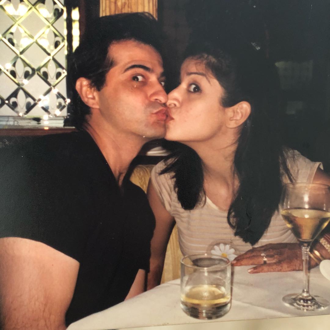 After a courtship lasting for a couple of years, Maheep Kapoor got married to Sanjay Kapoor in 1998. They have two children, Shanaya and Jahaan. While Shanaya is already one of the popular star kids of Bollywood, Jahaan is still kept away from the paparazzi's attention.
In picture: A throwback photo of Sanjay Kapoor and Maheep Kapoor.