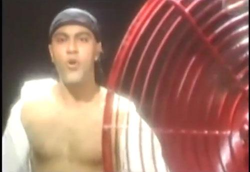 Dil Dhadke (Baba Sehgal): Today's generation can be excused for asking, Baba Sehgal who? But, in the 90s, he was among the most popular singers around. The Dil Dhadke song, in which he shared screen space with a fan, was rather amusing.