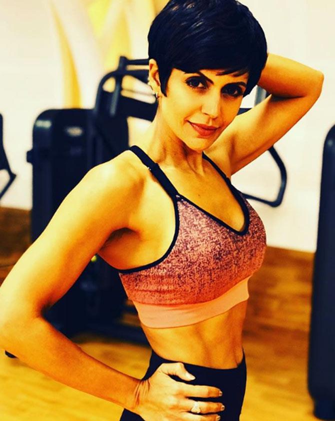 Mandira Bedi has altogether a different league of fan-following. Over recent years, Mandira Bedi has been giving major fitness goals to netizens, all thanks to her super-fit lifestyle. One look at these pictures of Mandira Bedi and you won't believe she's 48! (All photos/Mandira's official Instagram account)