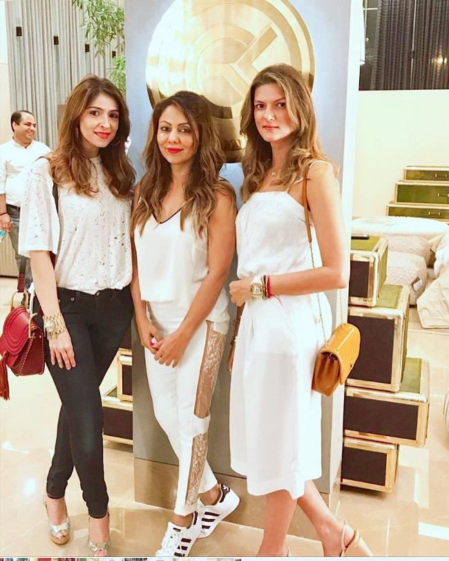 Gauri Khan is also friends with Bollywood actor Chunky Panday's wife Bhavana Pandey and fashion designer Nandita Mahtani. Gauri, a noted interior designer and film producer, is quite friendly, mingles with people immediately and this is the reason why she has several friends in the film industry.