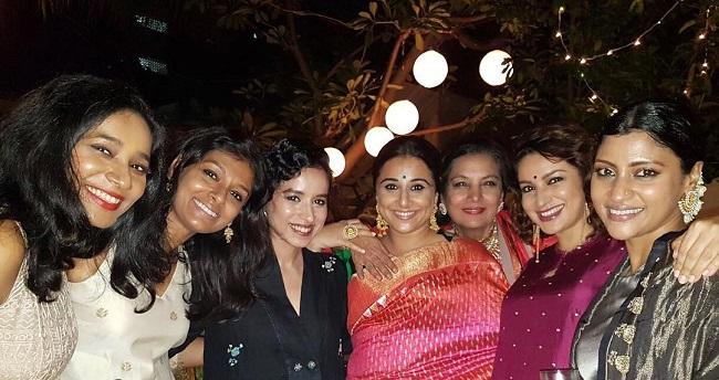 Not many may have seen this picture of Vidya Balan, Konkana Sen Sharma, Tisca Chopra, Nandita Das and Tannishtha Chatterjee. They are also amongst Bollywood's many girl gangs.