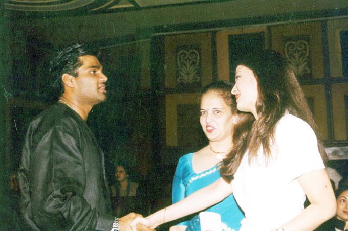 Aishwarya Rai Bachchan,with Suniel Shetty. They have acted together in Umrao Jaan (2006), Kyun! Ho Gaya Na (2004) and Radheshyam Seetaram (2002). The last movie, which had both Aishwarya and Suniel in double roles, got shelved.