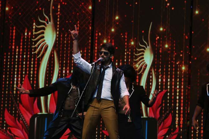 Shahid Kapoor also performed to few of his songs