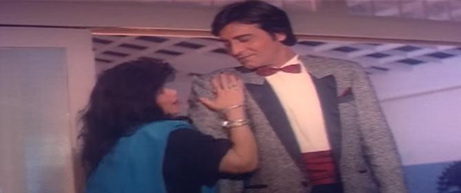 Insaaf: This film marked Vinod Khanna's return to Bollywood after a five-year hiatus, in which he co-starred with Dimple Kapadia. The film was a critical and commercial success.