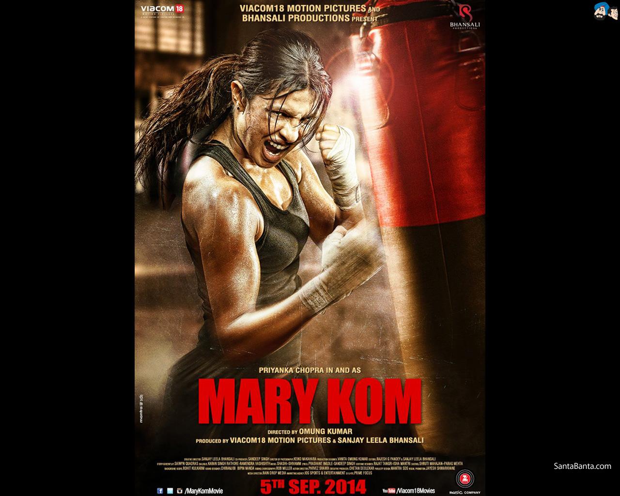 Mary Kom: Priyanka Chopra who had earlier played glamorous and girl-next-door roles in her past films, stepped into the shoes of Olympic medalist boxer Mary Kom. She trained hard to build muscles over a period of time to look like the athlete and sink her teeth into the role. The Omung Kumar directorial fared decently at the Box Office.