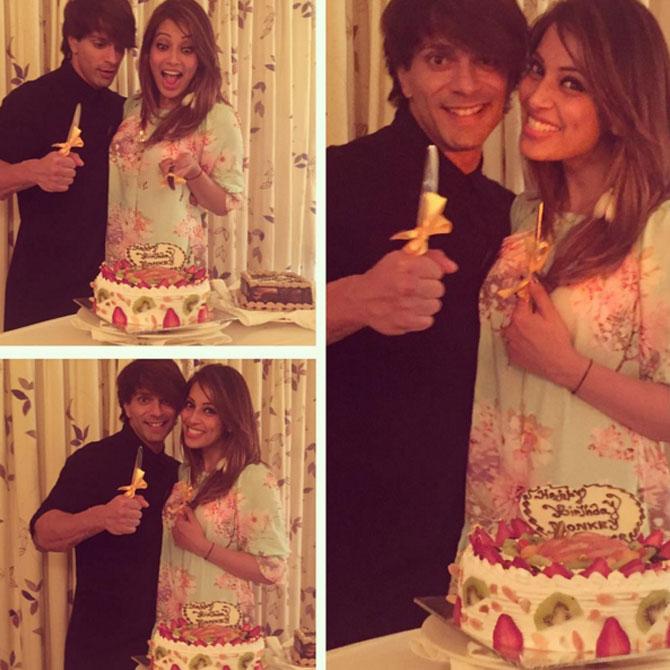 Karan Singh Grover celebrated his 34th birthday in February 2016 with Bipasha Basu in Goa. On the same day, coincidentally, Karan and his second wife Jennifer Winget got divorced.