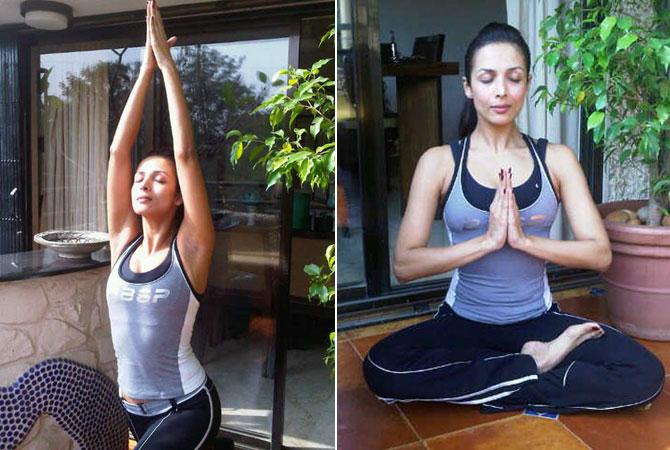 Malaika Arora is 46-years-old and the mother of a 16-years-old son. Who would believe that? Malaika maintains her svelte figure by practising yoga regularly.