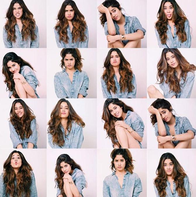 The many moods of Janhvi Kapoor! Which expression is your favourite?