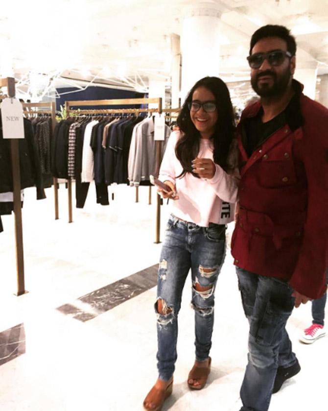 When Ajay Devgn took his daughter Nysa out for shopping. Recently, in an interview with mid-day, Ajay Devgn was asked about his opinion on Nysa becoming a fashionista with a huge fan following on Instagram. He was quoted saying, 'I don't know much about her fan following, but why do you say that she's a fashionista? She is definitely well-attired because today's generation is like this. I think Nysa is classy in her dressing sense and has good taste. Nysa does her own thing and none of us, including Kajol, interfere'