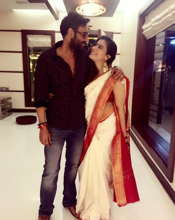 Ajay Devgn and Kajol make for a picture-perfect couple in this dreamy photo! The couple celebrated their 20th wedding anniversary in February, this year