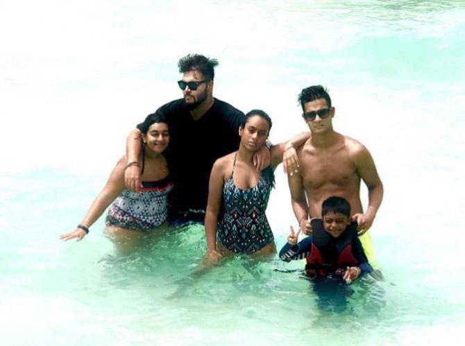 Nysa and Yug with other family and friends in the Maldives. Ajay Devgn was quizzed if he will allow Nysa to pursue a career in the film industry if she opts for it. He said, 'I won't be able to stop her, but right now, she doesn't want to become an actor. Of course, tomorrow cannot be predicted'