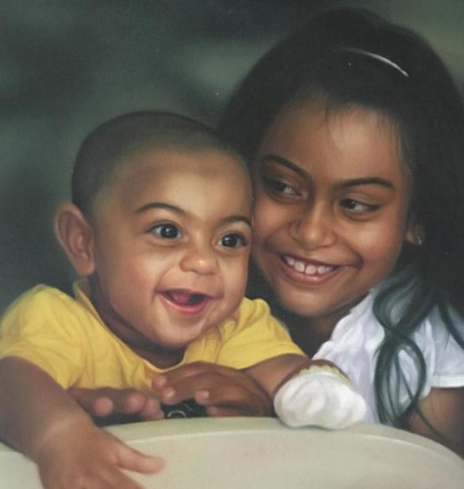 Kajol gave birth to daughter Nysa on April 20, 2003. She was blessed with son Yug on September 13, 2010
