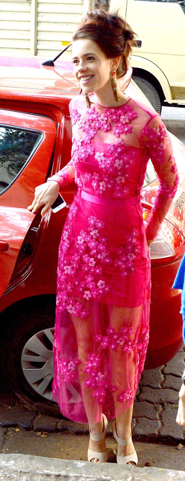 Kalki Koechlin arrives at the event
