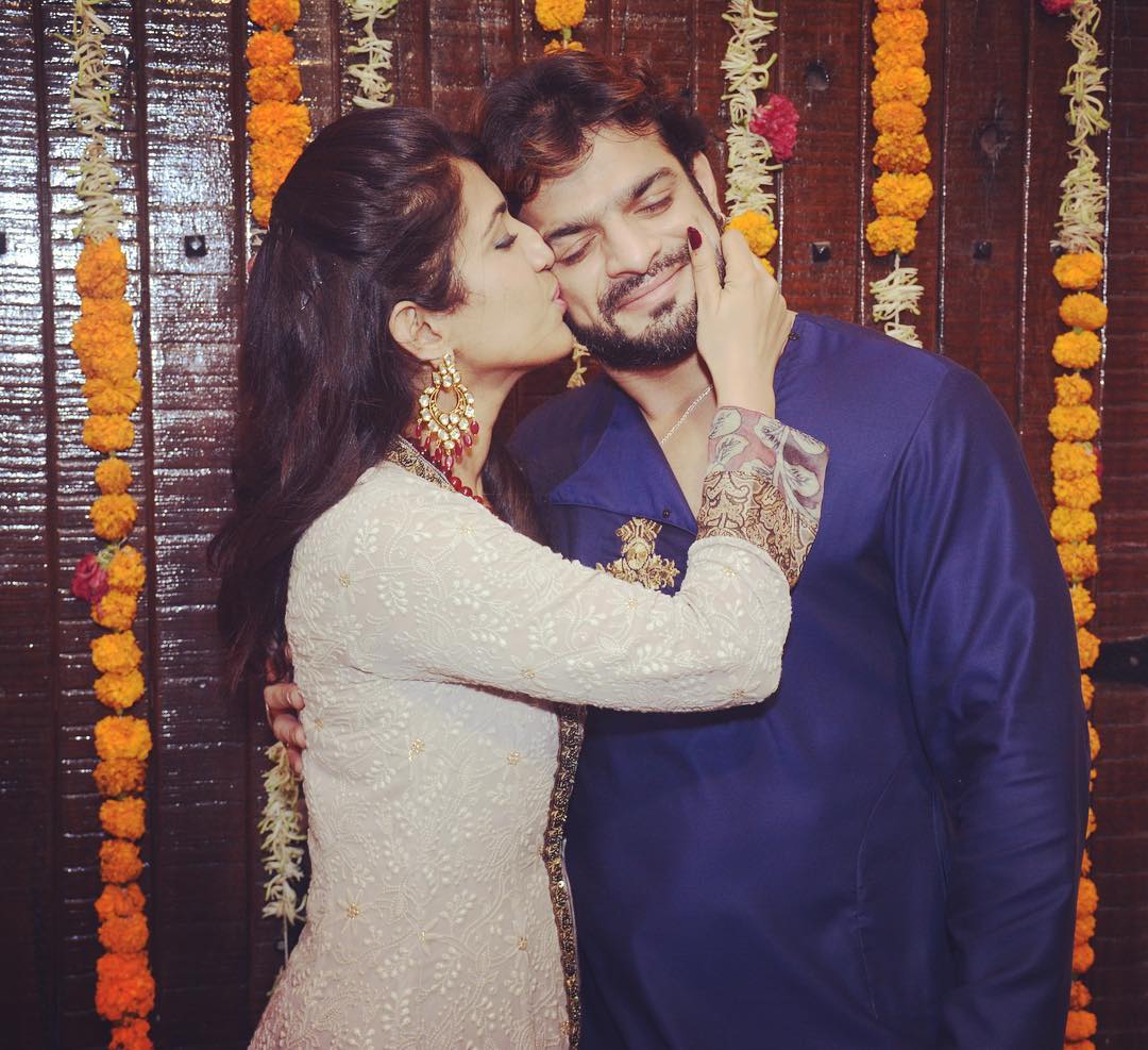 When asked how has Ankita changed his life, Karan Patel said, 'She makes me want to come back home. I used to party and drink, seven days a week, but now it happens only once a week. I have become more health-conscious thanks to her. She makes me a better person.'