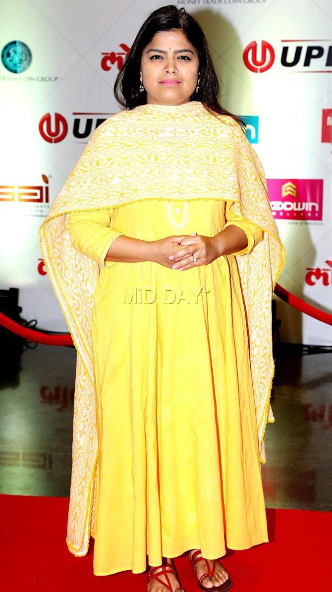 BJP MP Poonam Mahajan was also invited at the awards event