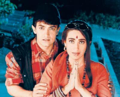 Karisma starred opposite Aamir Khan for the first and only time in 1996 hit Raja Hindustani, a film which further solidified her as an A-list Bollywood actress. The film was notable for a long kissing scene between Karisma and Aamir, quite a record in the 90s. It won her accolades as she bagged her first Filmfare Best Actress Award that year
