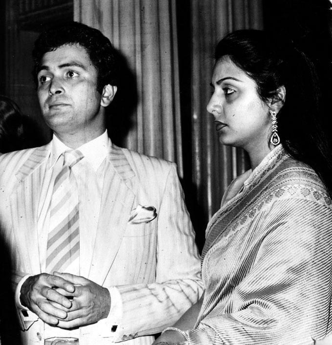 'I remember I had an argument with my girlfriend at the time and I was very heartbroken. Trying to win her back, I had taken Neetu's help in writing telegrams to my girlfriend while the two of us were shooting for 'Zehreela Insaan',' Rishi Kapoor had said in a statement