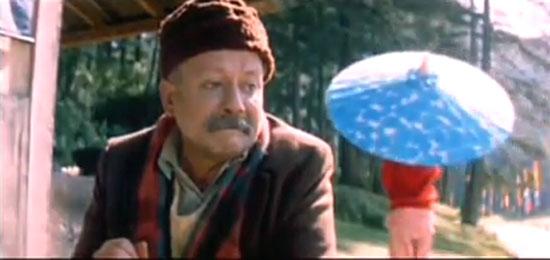Nandakishore 'Nandu' Khatri in The Blue Umbrella: Although his character in this film had grey shades, it is also Pankaj Kapur's most likeable role. Inspired by Ruskin Bond's novel of the same name, the movie had Kapur portraying an old shopkeeper, who resorts to something as petty as stealing a little girl's pretty umbrella.