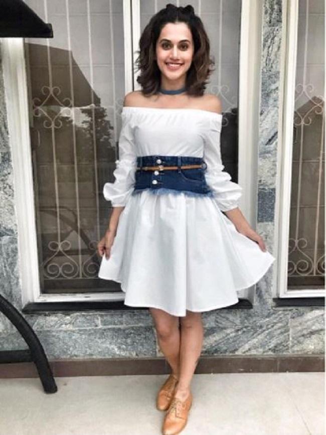 'For me, the style reflects your real personality - clothes and accessories should enhance that. I love to fuse Indian colours and patterns with silhouettes from western wear. My personal style is one that personifies independence, confidence and beauty with ease and comfort,' Taapsee said.