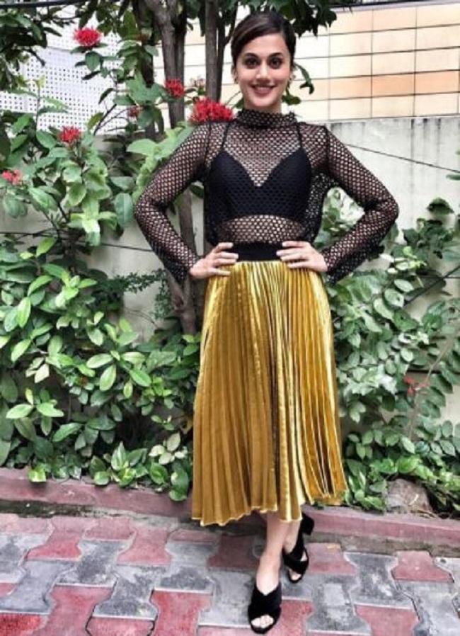 Has Taapsee ever thought of directing one day? 'No, not yet. I think I still have a lot to learn in terms of acting. However, I don't think I could do anything else in the film industry apart from acting. If I had to try something else, it would be in a different profession altogether,' she said.