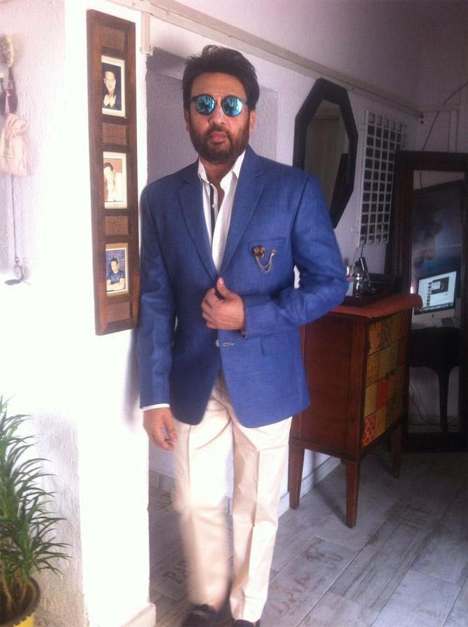 Shekhar Suman looks dapper in this blue suit. Click on next to see pictures of Shekhar Suman from his younger days. You will be amazed to see how different he looks
