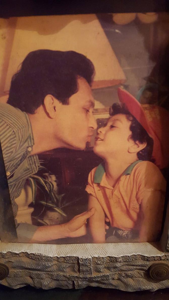 Shekhar Suman shared this adorable picture with his son Adhyayan on Twitter