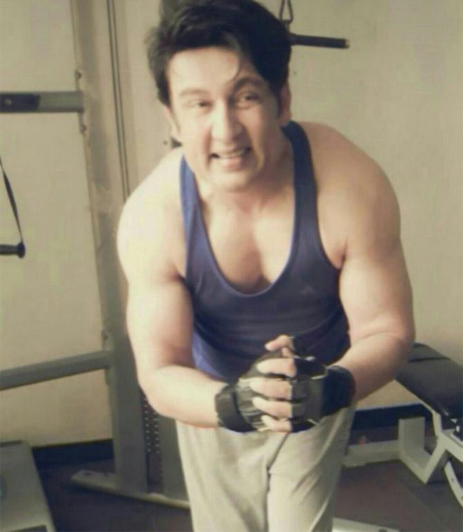 Shekhar Suman is setting an example of how to stay fit with his gym pictures on social media