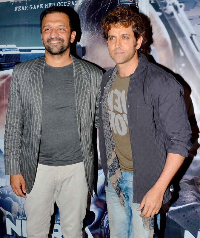 `Neerja` producer Atul Kasbekar with Hrithik Roshan `Neerja` producer Atul Kasbekar with Hrithik Roshan