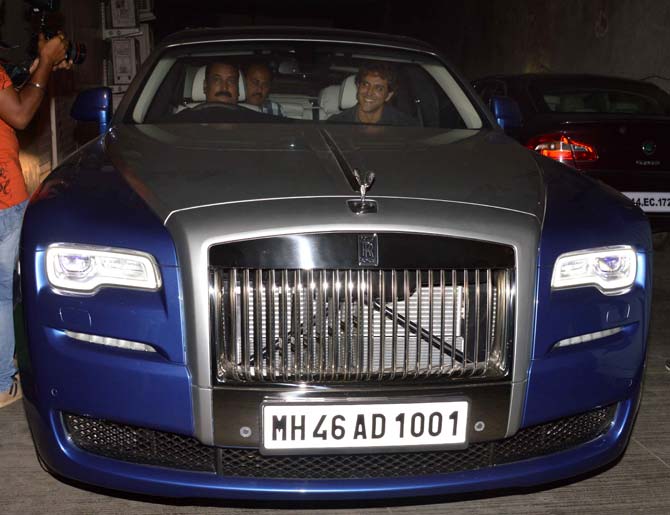 Hrithik Roshan arrives for `Neerja` screening in his Rolls Royce. The superstar had gifted himself the fancy four-wheeler on his 42nd birthday in January Hrithik Roshan arrives for `Neerja` screening in his Rolls Royce. The superstar had gifted himself the fancy four-wheeler on his 42nd birthday in January