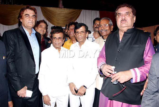 Abbas-Mustan with Ali Khan and Raza Murad