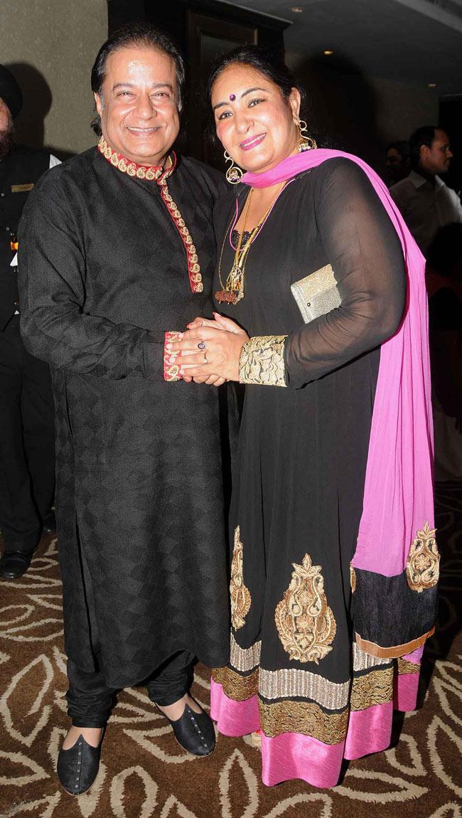 Anup Jalota with Jaspinder Narula