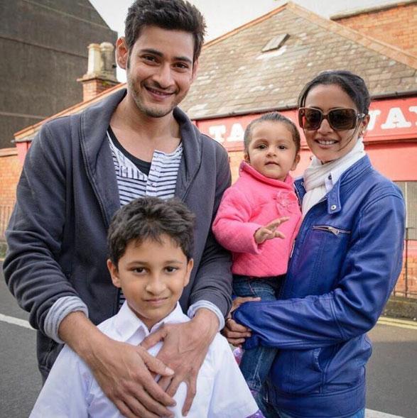 Since her marriage, Namrata stopped acting and has been taking care of the family. She also manages Mahesh's career which includes his shooting schedule and business endorsements.
Picture perfect! Namrata Shirodkar and Mahesh Babu with their kids Gautham Krishna Gattamaneni and Sitara.
