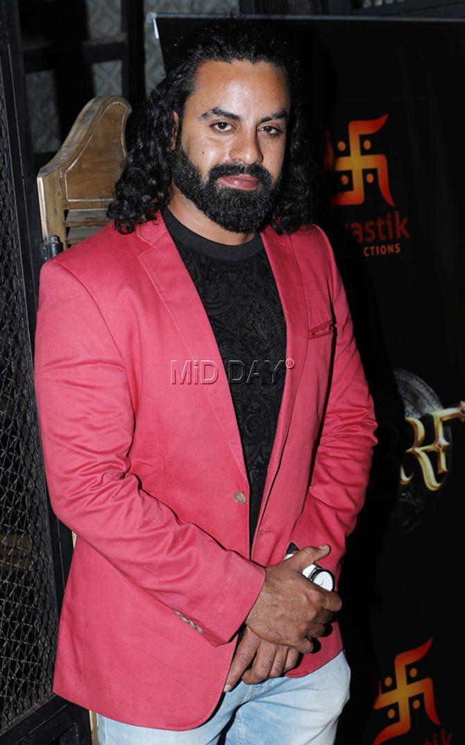Aman Dhaliwal at the launch bash for `Porus` in Mumbai Aman Dhaliwal at the launch bash for `Porus` in Mumbai