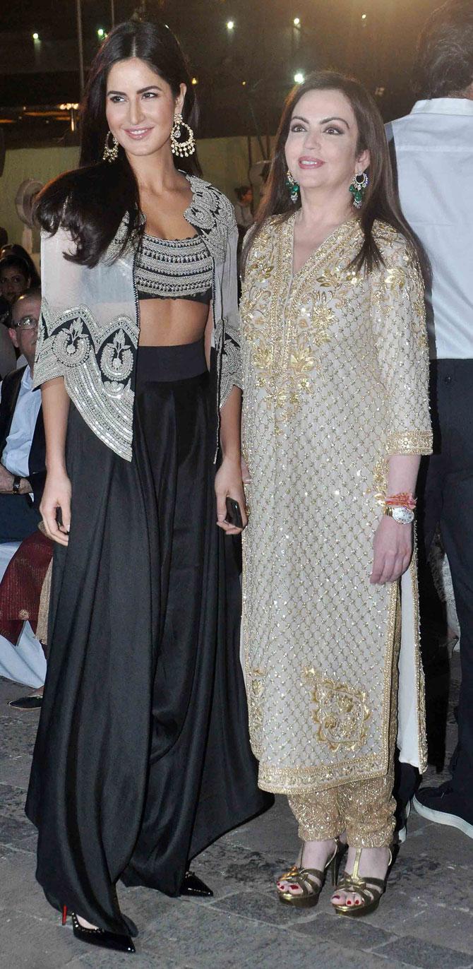 Katrina Kaif with Nita Ambani