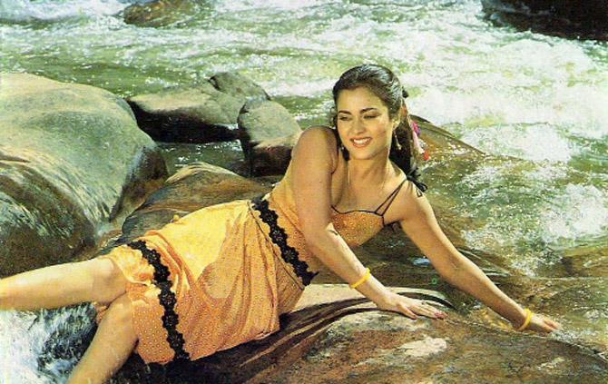 Best remembered for her role in the 1985 movie 'Ram Teri Ganga Maili', actress Mandakini was born in an Anglo Indian family in Meerut on July 30, 1963. (All pictures courtesy: mid-day archives and YouTube)