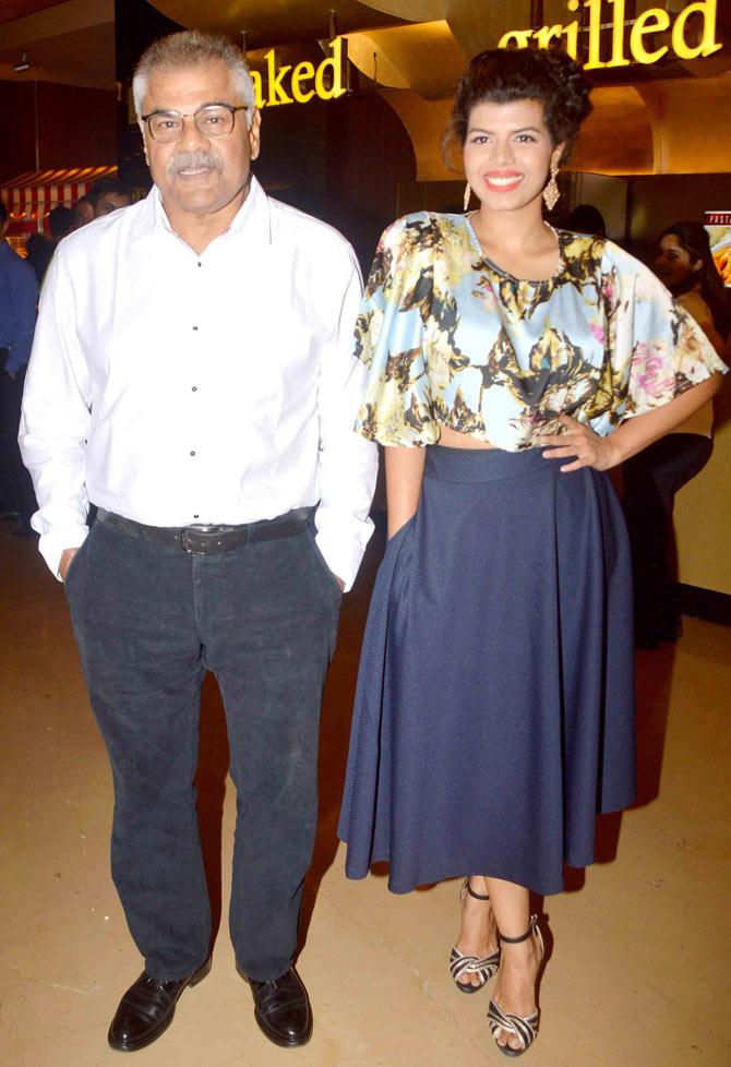 Veera Saxena and dad Sharat Saxena
