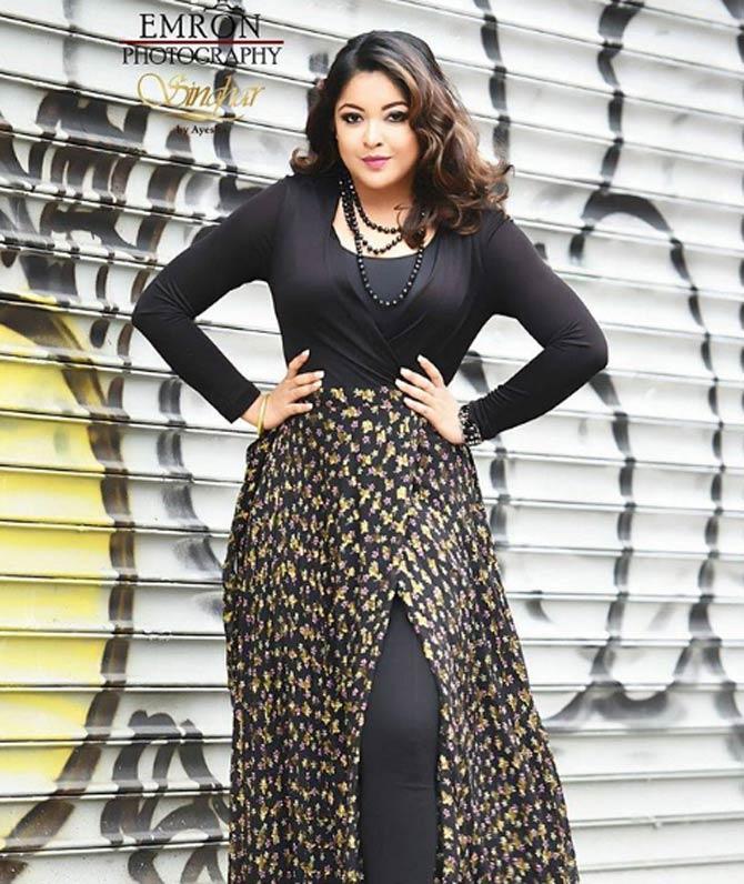 Tanushree Dutta soon moved to the US. Shedding all inhibitions, Tanushree Dutta even did a plus size photoshoot in New York City for a fashion brand.