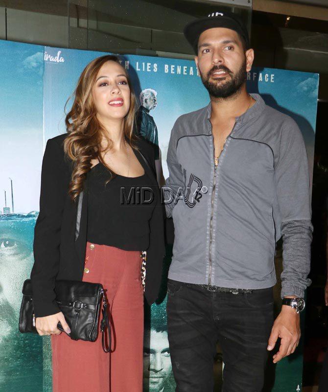 Yuvraj Singh and Hazel Keech