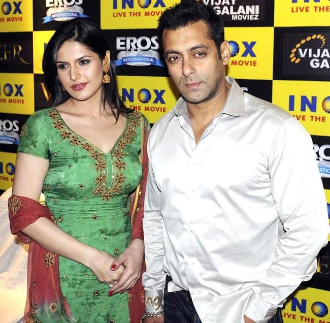Zareen Khan: Formerly termed as Katrina Kaif`s lookalike, Zareen Khan got into the limelight as she debuted opposite Salman Khan in the film Yuvraaj.