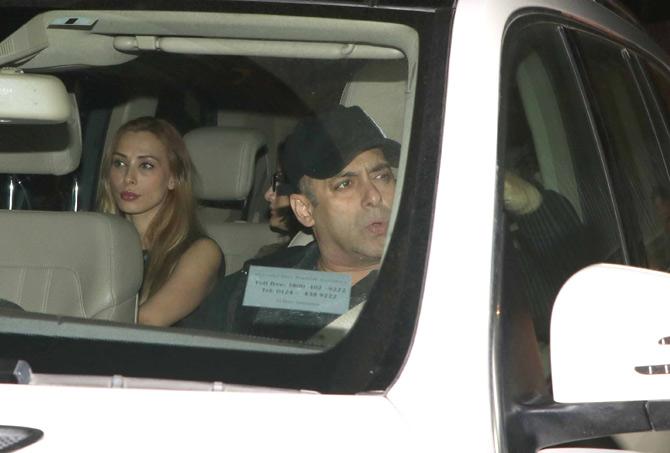 Iulia Vantur has become adept at dropping hints on social media about a certain someone in her life. She recently tweeted, 'Rain is a blessing, but I feel a bit too blessed.' Does that mean she's truly blessed to have Salman Khan in her life? Time will tell.