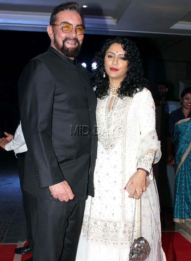 Kabir Bedi and Parveen Dusanj