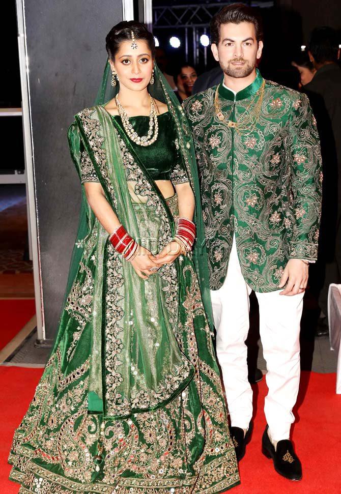 Neil Nitin Mukesh and wife Rukmini Sahay