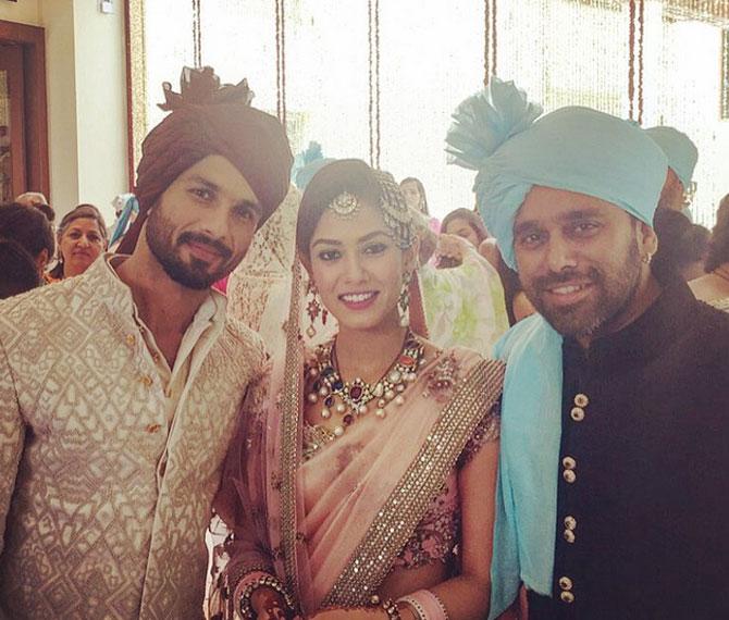 Shahid Kapoor pulled off the most understated celebrity wedding of the year (2015) when he got married to Delhi-based girl Mira Rajput, according to the traditions of the Radha Soami sect as their parents are followers of the group, which follows teachings of all religions